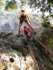 vertical climbing