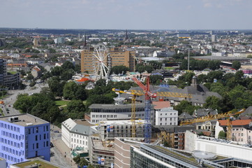 Blick vom Hamburger Michel