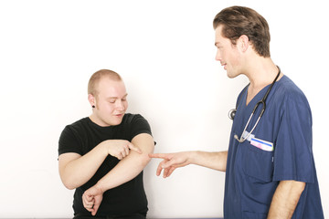 Untersuchung in der Klinik