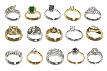 Rings and jewelry