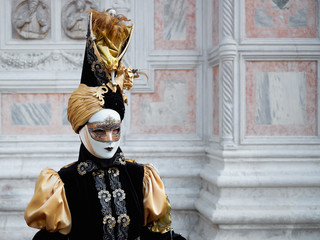 Costume in Venice carnival