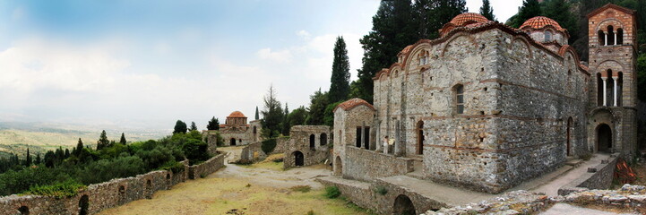 mystras byzantine church