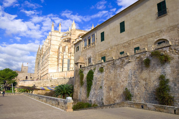 Obraz premium Kathedrale La Seu - Palma - Mallorca