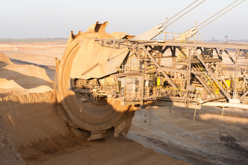 Schaufelradbagger
