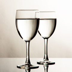 Wasser Gläser