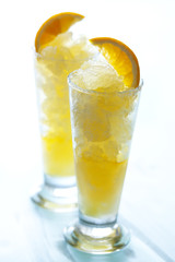 orange granita