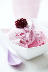 raspberry ice cream