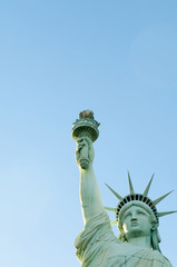 Fototapeta premium Famous statue of Liberty in New York