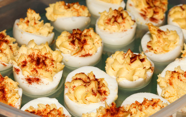 Deviled eggs.