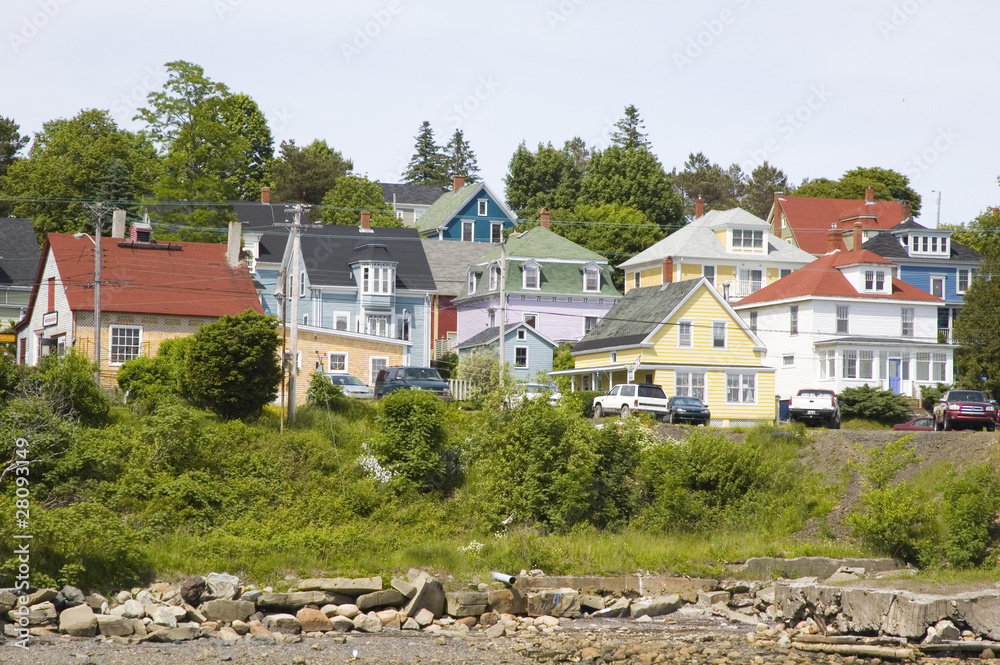 Wall mural Lunenburg colours