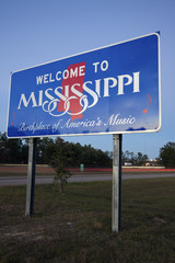 Entering Mississippi