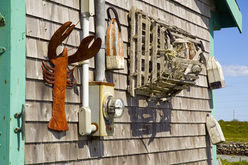 Fishing Hut Ornaments