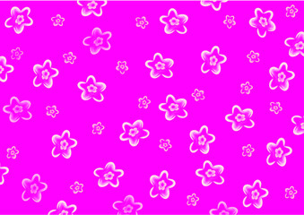 Blumenhintergrund pink