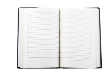 open notebook