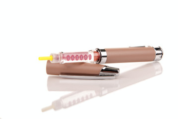 Insulin syringe pen