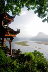Fotobehang Li-rivier, China © EcoView