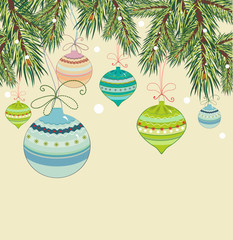 vintage christmas background