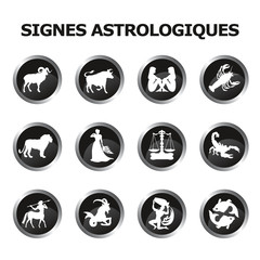 Icon vector zodiac astrology symbol