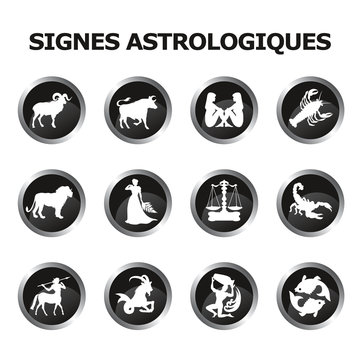 Icon vector zodiac astrology symbol