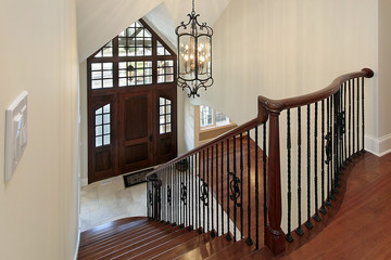 Foyer in new construction home