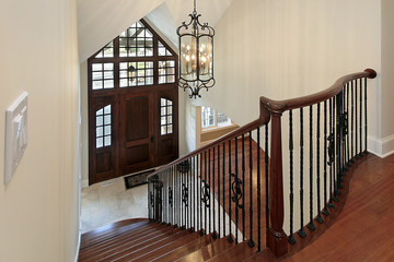 Naklejka premium Foyer in new construction home