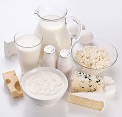 Photo of protein products.