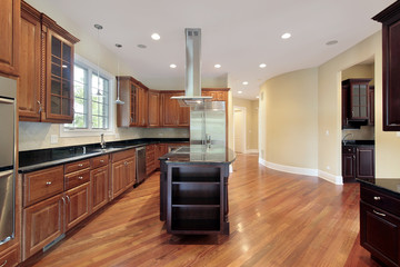 Kitchen in new construction home