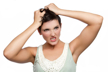 Fototapeta premium Angry Woman