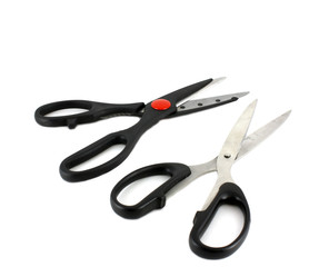 Two kitchen scissors