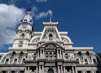 Zelfklevend Fotobehang Philadelphia City Hall © trekandphoto