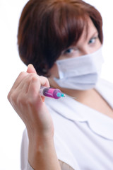 Evil doctor wants to make a prick