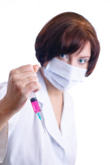 Evil doctor wants to make a prick