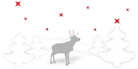 Weihnachtsrentier 2