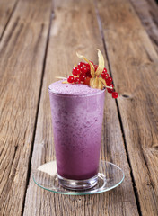Blueberry smoothie