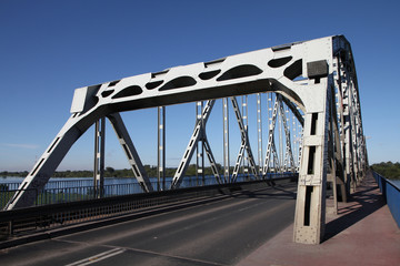Vistula bridge in Grudziadz