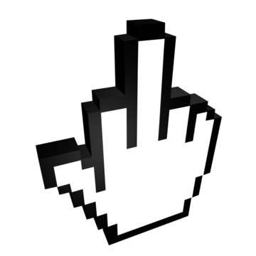 Stinkefinger Mittelfinger