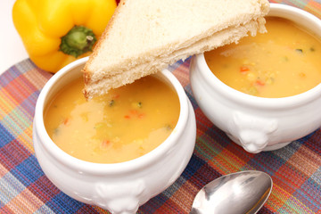 Gemüsesuppe