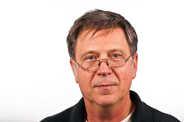 Obraz premium smiling man isolated on white background