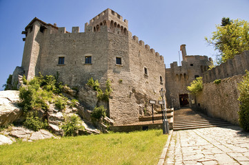 Second Tower or Rocca Cesta at San Marino - obrazy, fototapety, plakaty