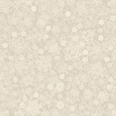seamless snowflakes pattern (vector)