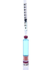 Syringe with an insulin