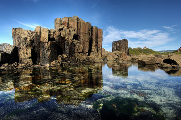 coastal rock formations