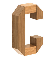 Wood Font