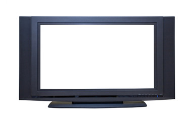 Modern Widescreen 3-D HDTV Monitor
