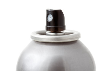 Studio shot of spray can isolated