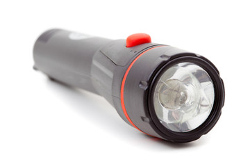 flash light isolated on white background