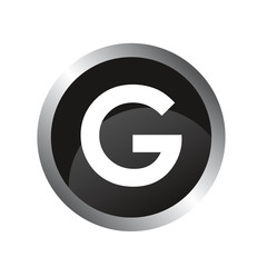 Icone vector web illustration letter G