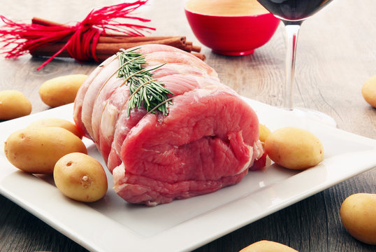 arrosto di vitello con patate