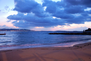 Sonnenuntergang an der Nordsee