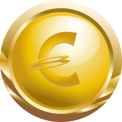 Goldbutton Euro unendlich 2